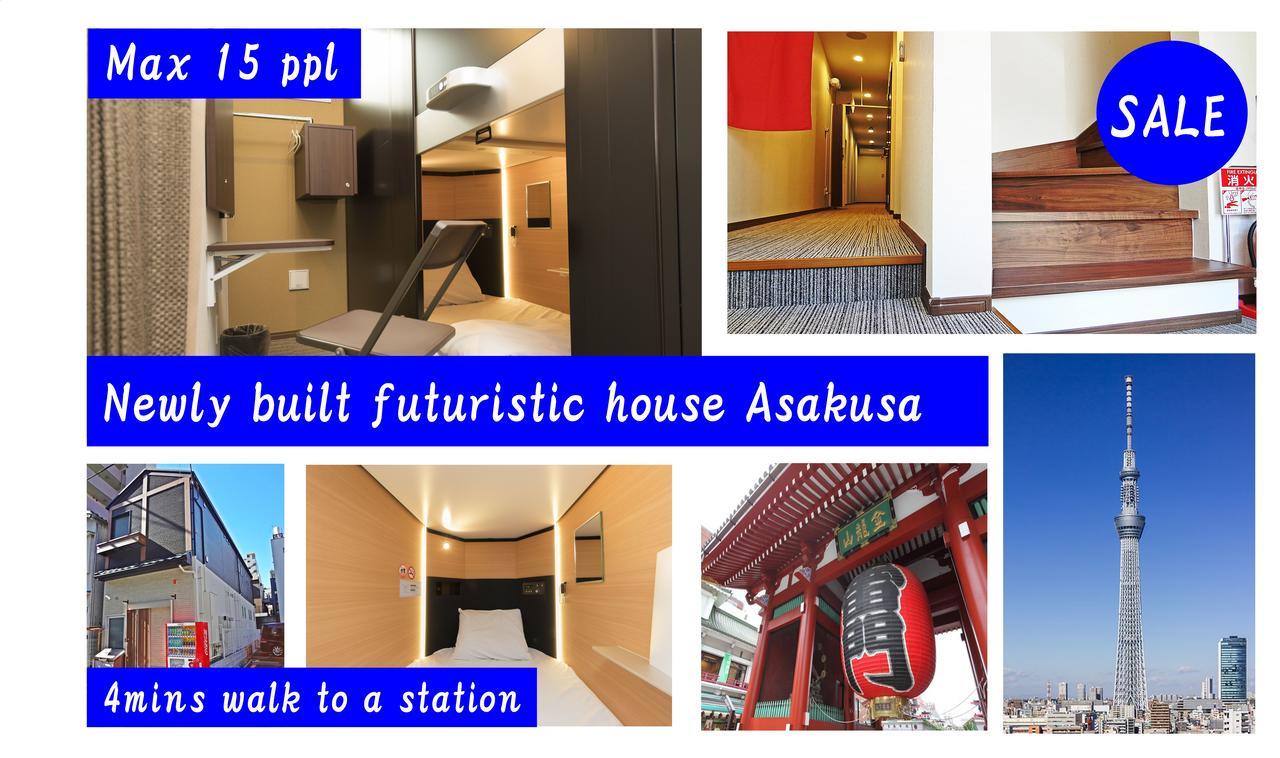 Rumah Bagus Asakusa Токио Экстерьер фото
